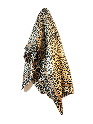 Pañuelo Animal Print satín