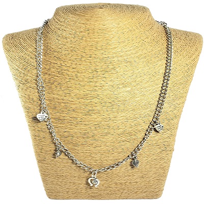 Collar cadena eslabón herradura