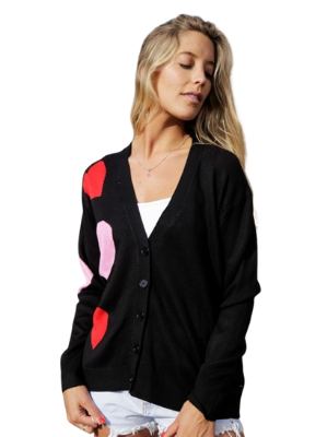 Chaleco Corazón negro