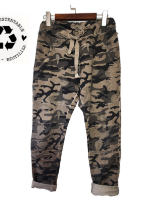 Jogger Made in Italy Militar café