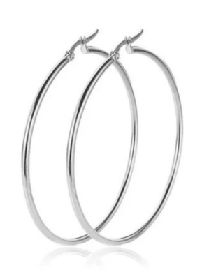 Aros par de argollas lisas 26mm